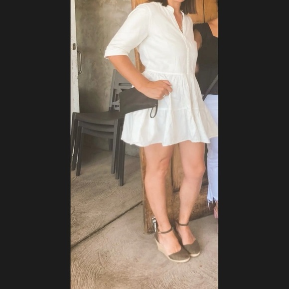 APiece Apart Maurino Drop Waist Mini
Dress in Cream Size: XS $350 - Picture 5 of 7